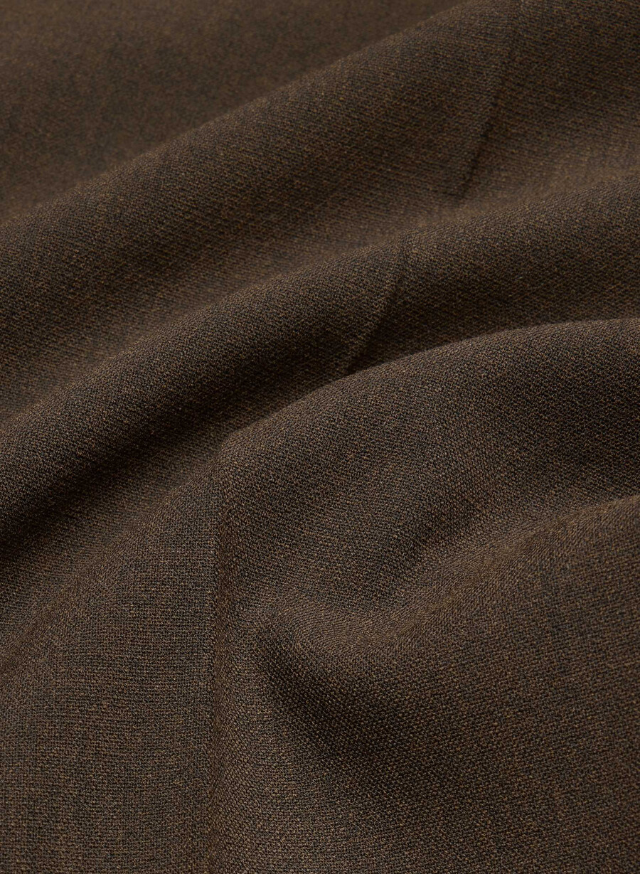 the effortless pant lo-rise - Återväsentlig ljungröd kakao