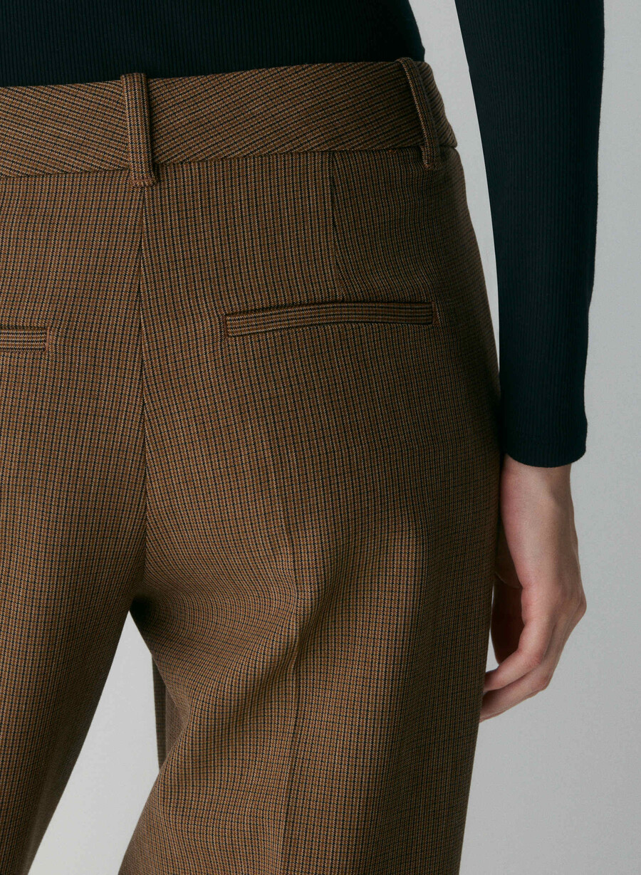 the effortless pant lo-rise - Återväsentlig ljunggrön