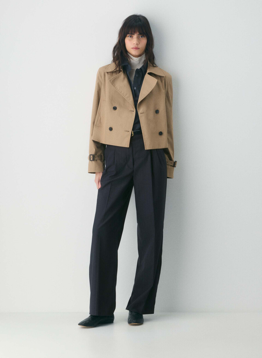 the effortless pant - raffinerad brnt stripe dk n nv