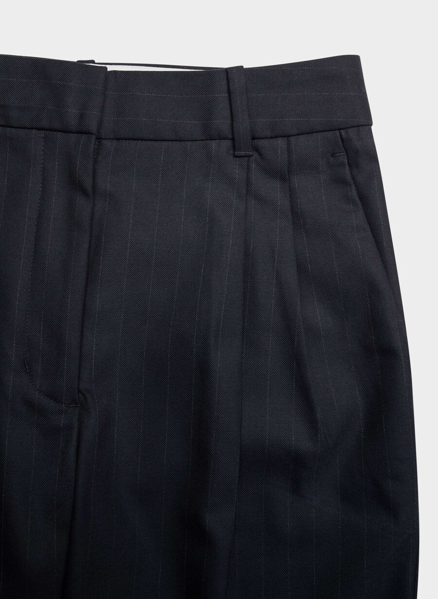 the effortless pant - raffinerad brnt stripe dk n nv