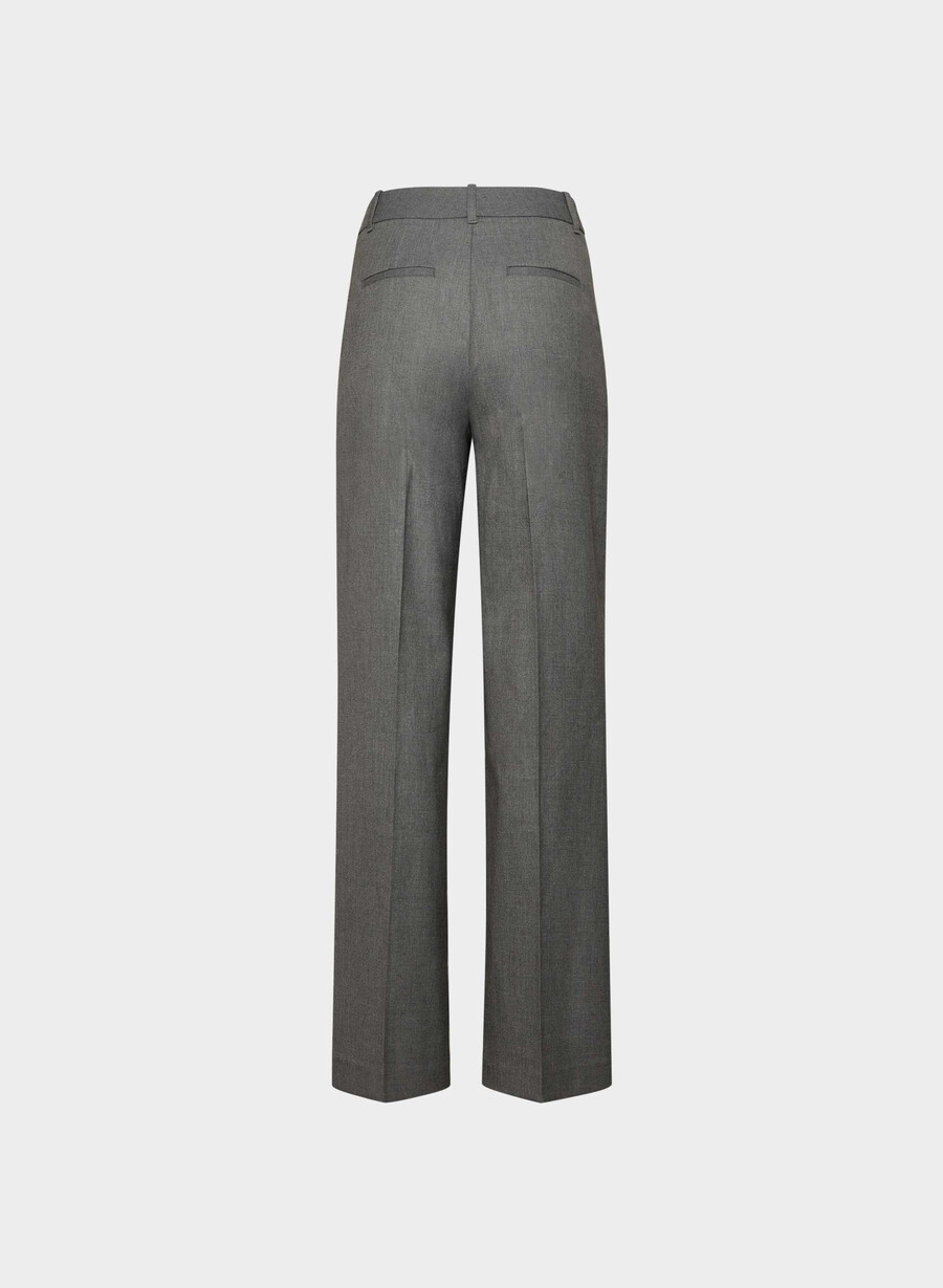 the effortless pant - raffinerad ljunggrön