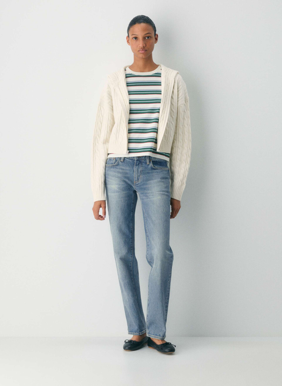 octavia zip hoodie whisper whisper white