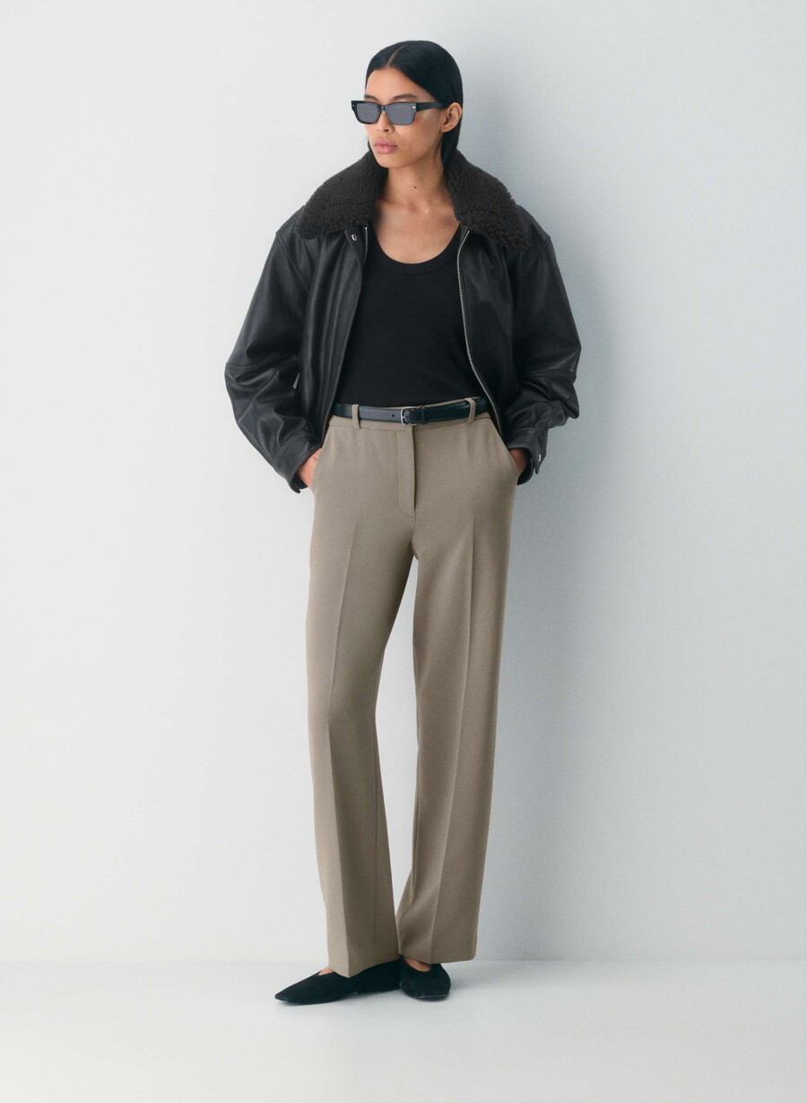 new agency byxa - sway crepe turner taupe