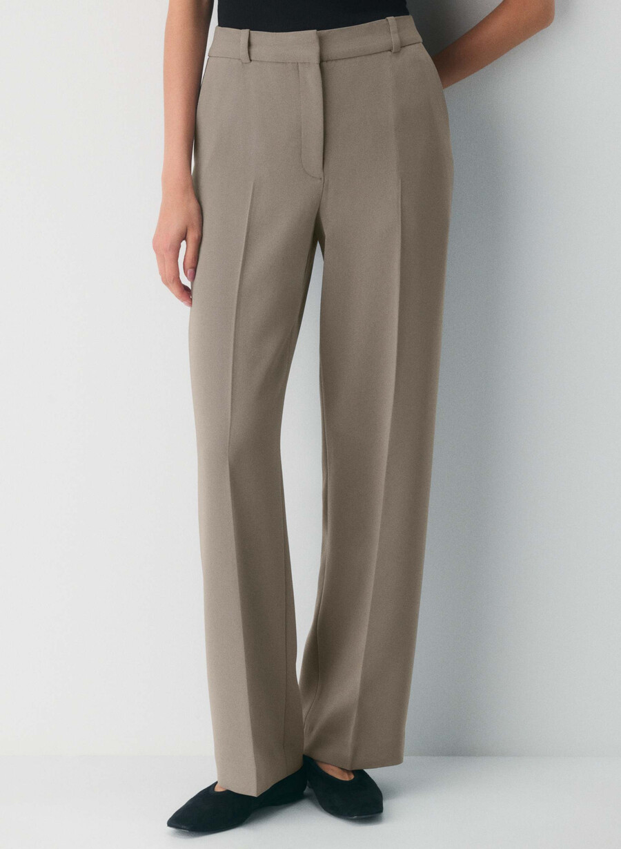 new agency byxa - sway crepe turner taupe