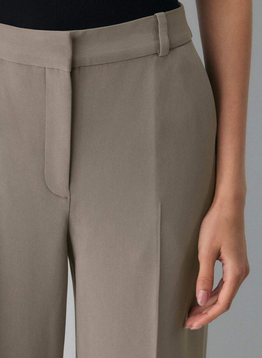 new agency byxa - sway crepe turner taupe