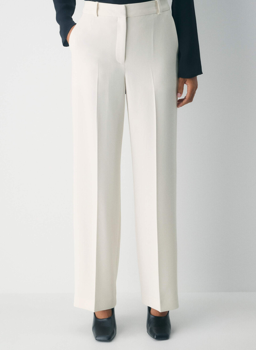 new agency byxa - sway crepe vintage white