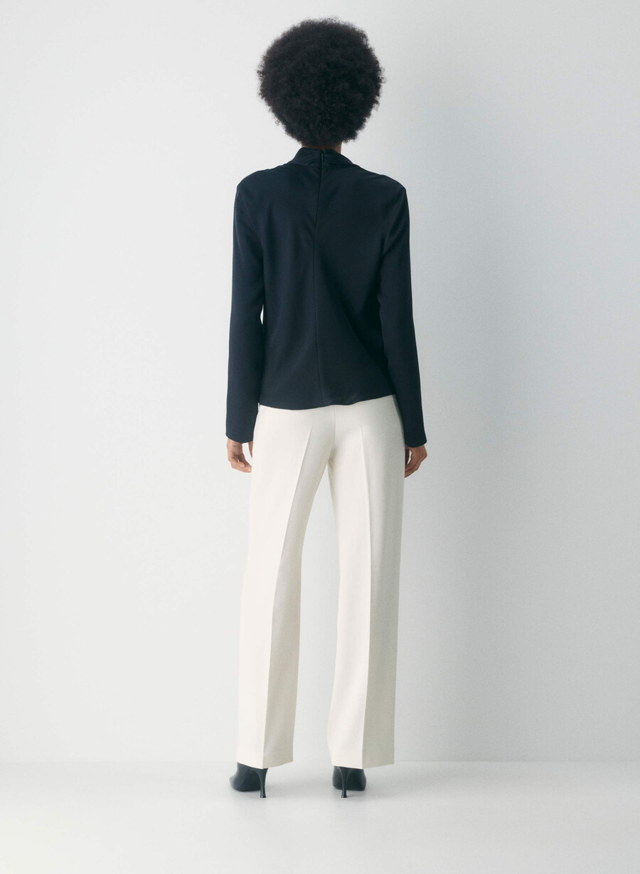 new agency byxa - sway crepe vintage white