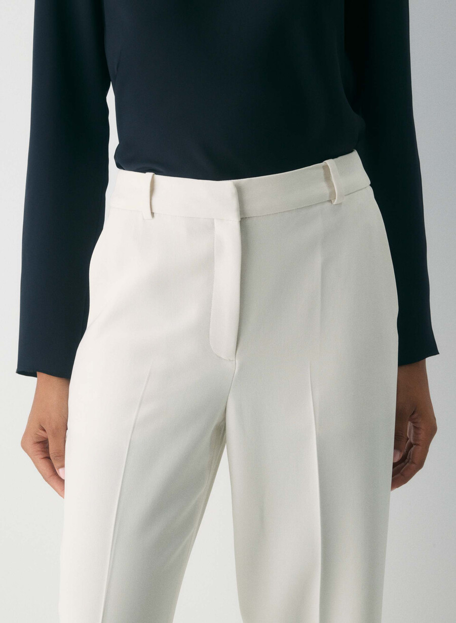 new agency byxa - sway crepe vintage white