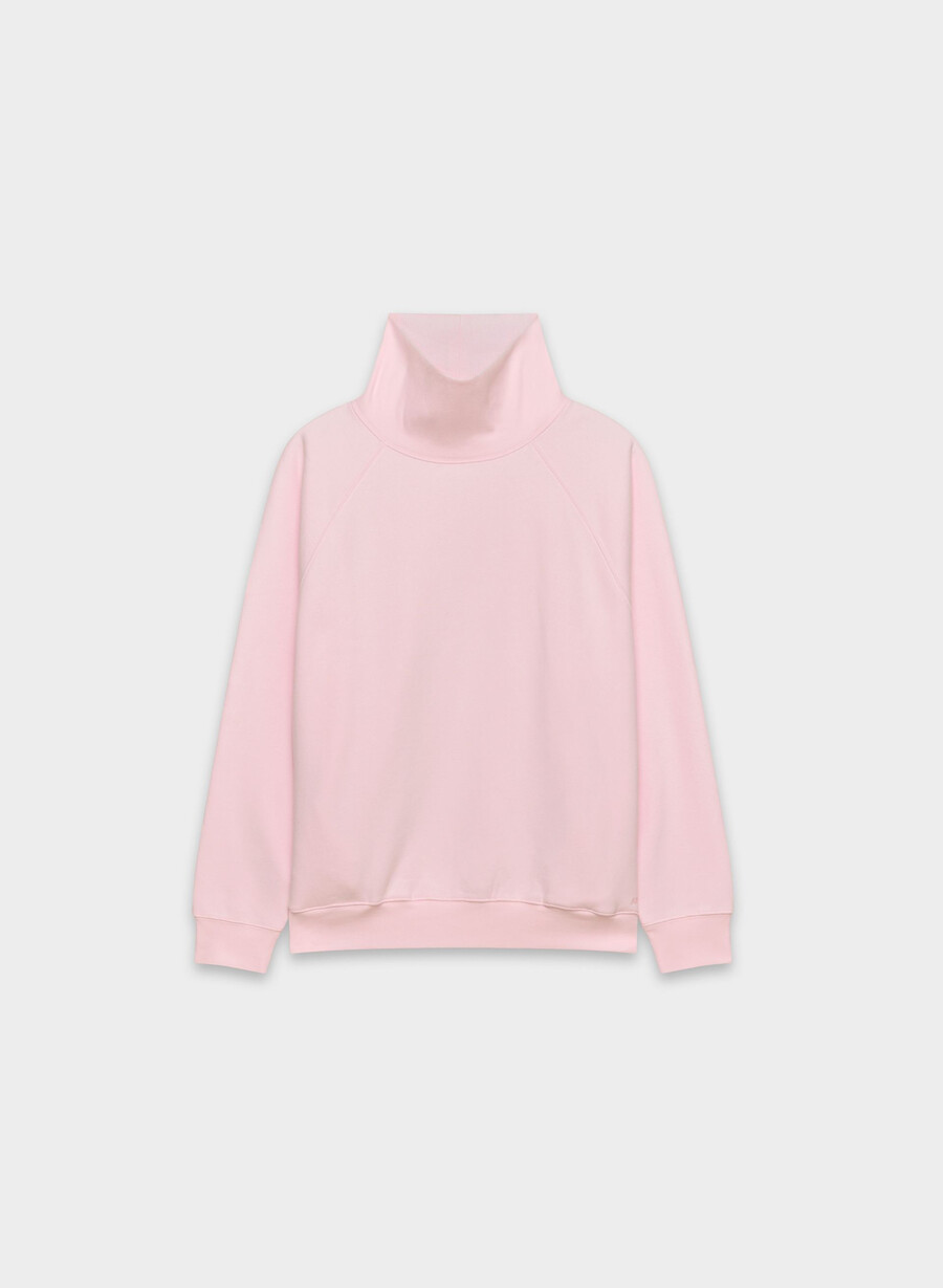 mysig sweatfleece mega raglan trattkrage villa rosa