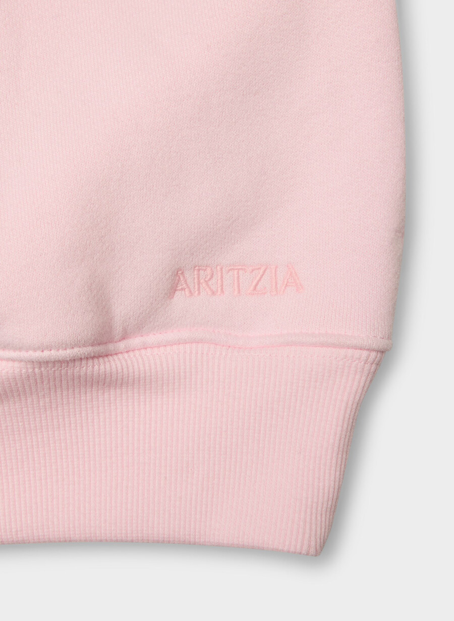 mysig sweatfleece mega raglan trattkrage villa rosa