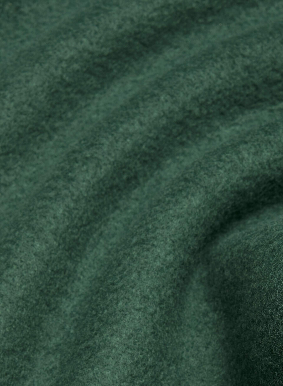mysig fleece mega raglan trattringning campusgrÖn