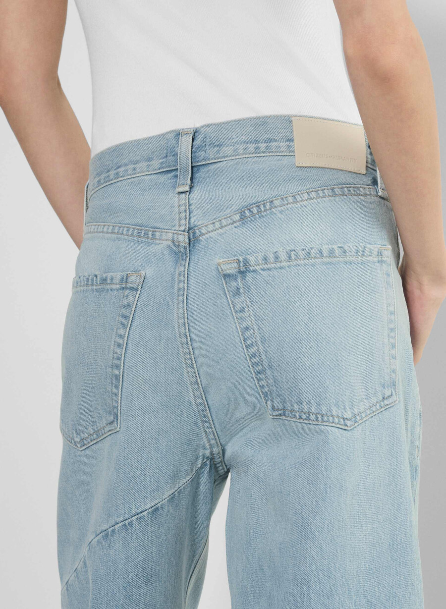 medborgare av mänskligheten ayla baggy cuffed jean hallstatt