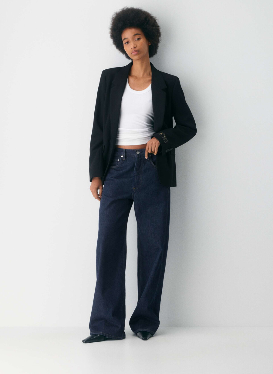 medborgare av mänskligheten ayla baggy cuffed jean amherst