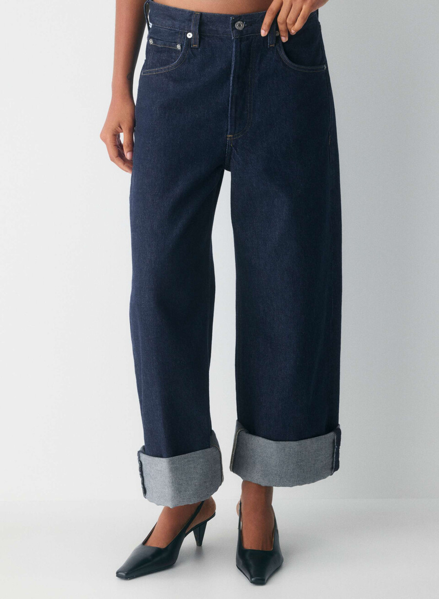 medborgare av mänskligheten ayla baggy cuffed jean amherst