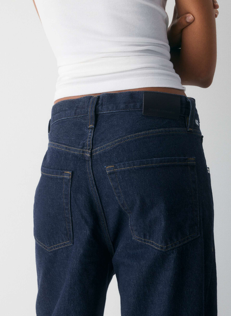 medborgare av mänskligheten ayla baggy cuffed jean amherst