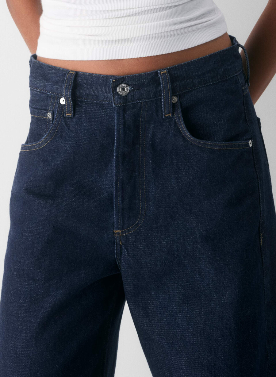 medborgare av mänskligheten ayla baggy cuffed jean amherst