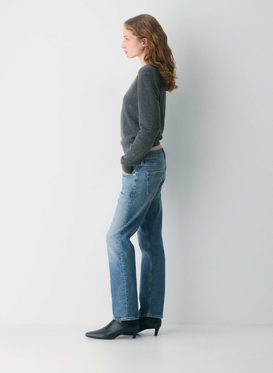 citizens of humanity anissa lågmidja raka jeans alma