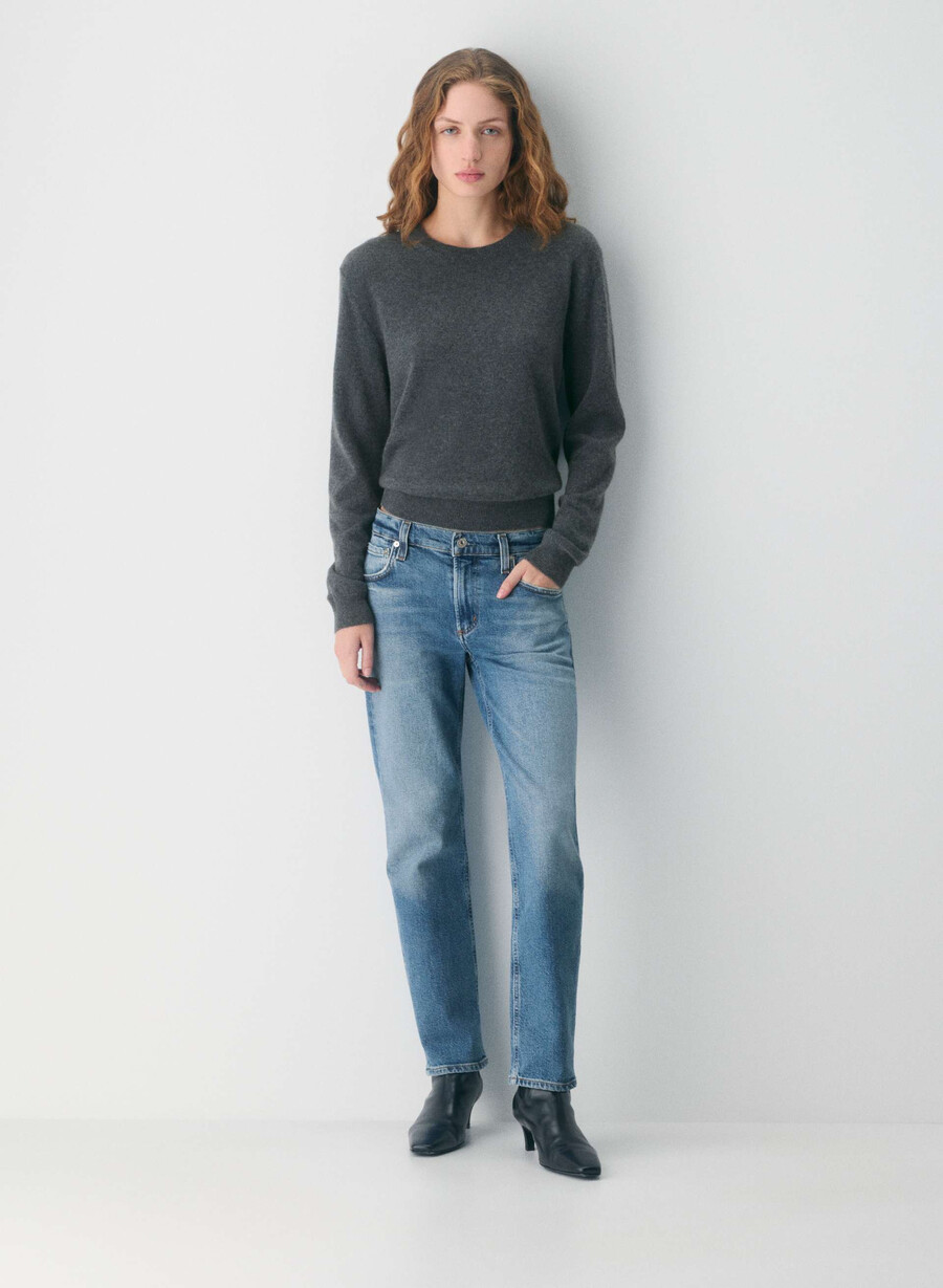 citizens of humanity anissa lågmidja raka jeans alma
