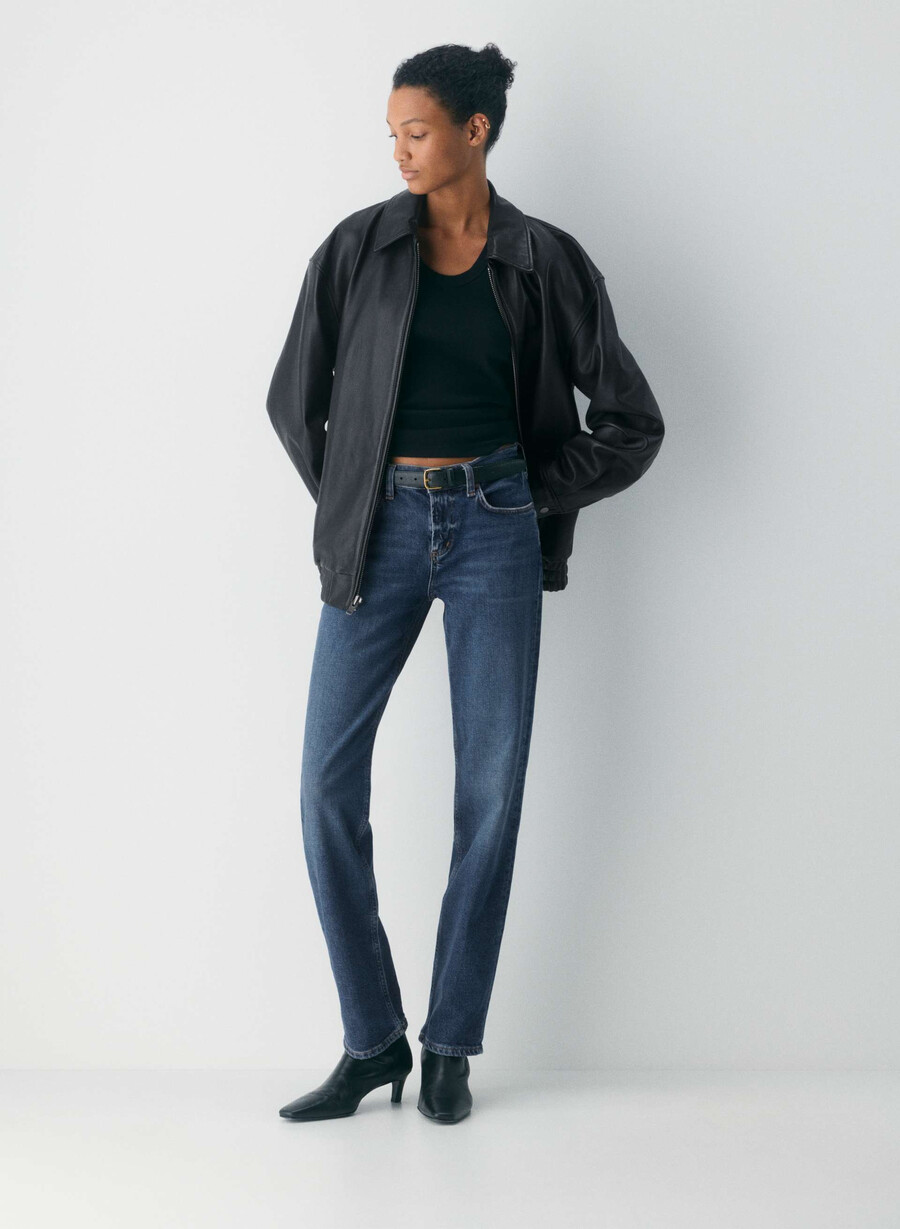 agolde lågmidjade smala jeans slick