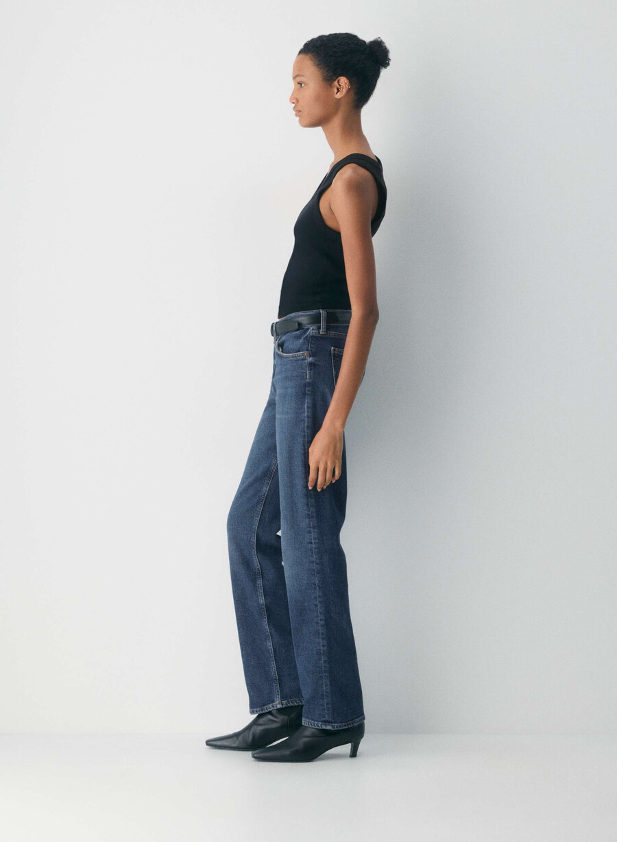 agolde lågmidjade smala jeans slick
