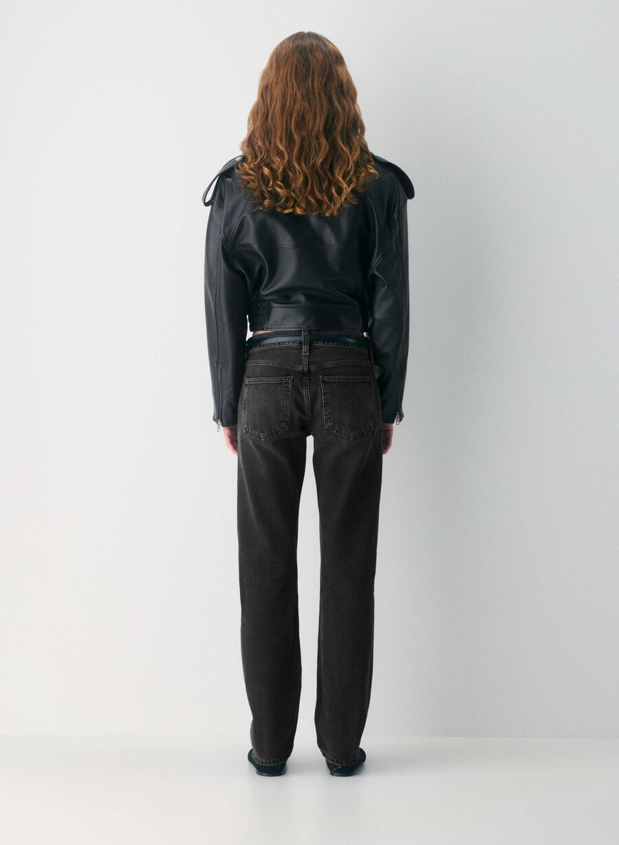 agolde lågmidjade smala jeans arcane