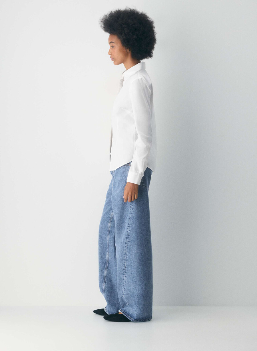 agolde twist låghängande baggy jeans myth