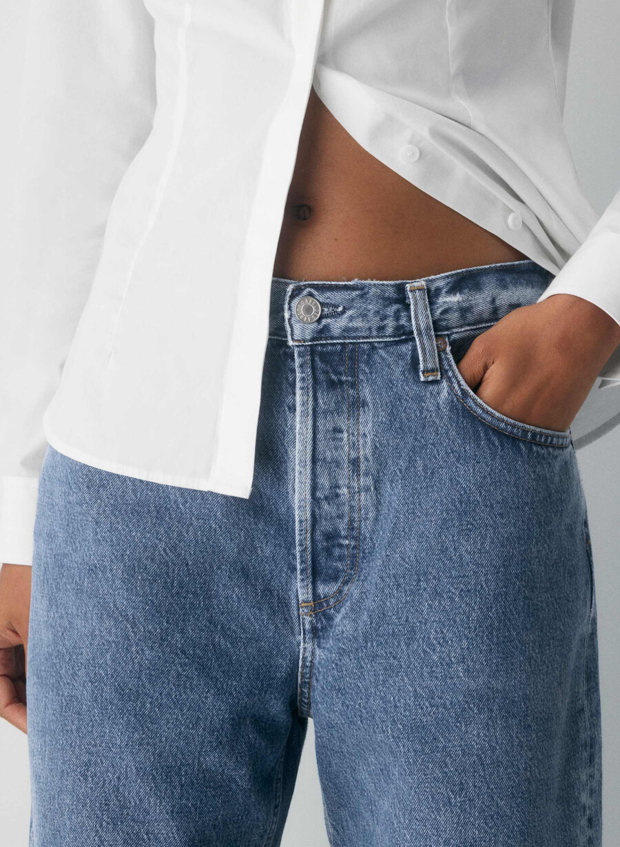 agolde twist låghängande baggy jeans myth