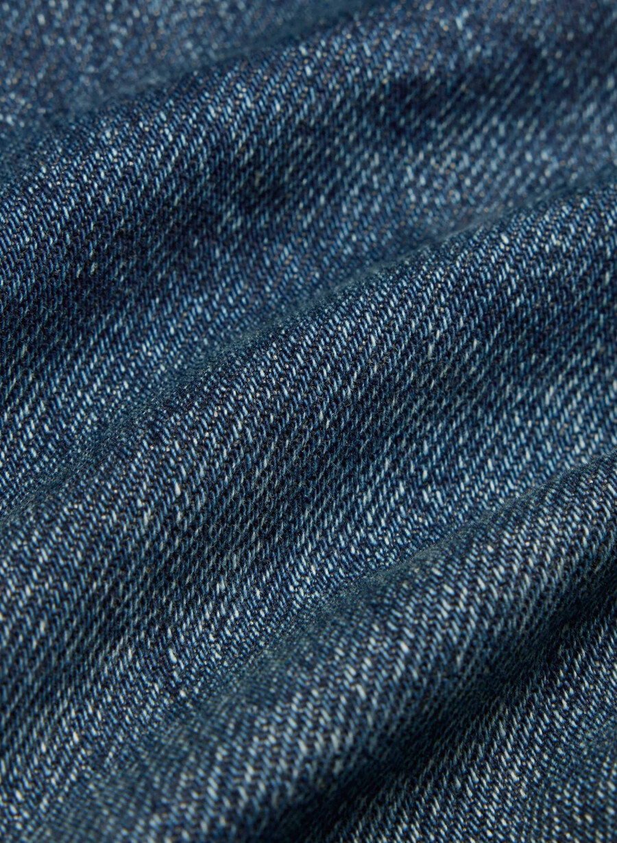 denim forum 90-talets vintage mikrojeanskjol be about dark bleu