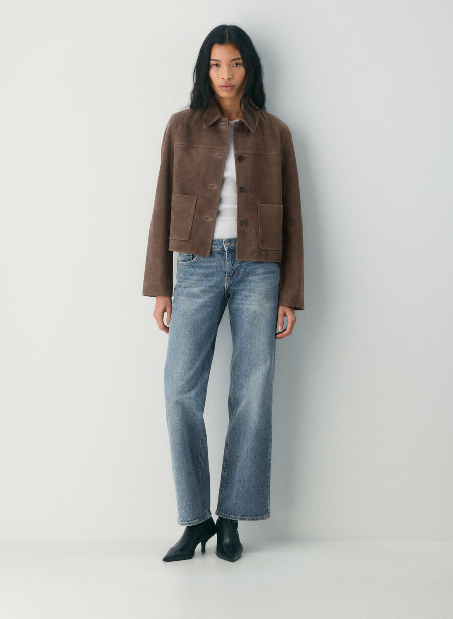denim forum pam super lo-rise wide jeans vintage medium blÅ