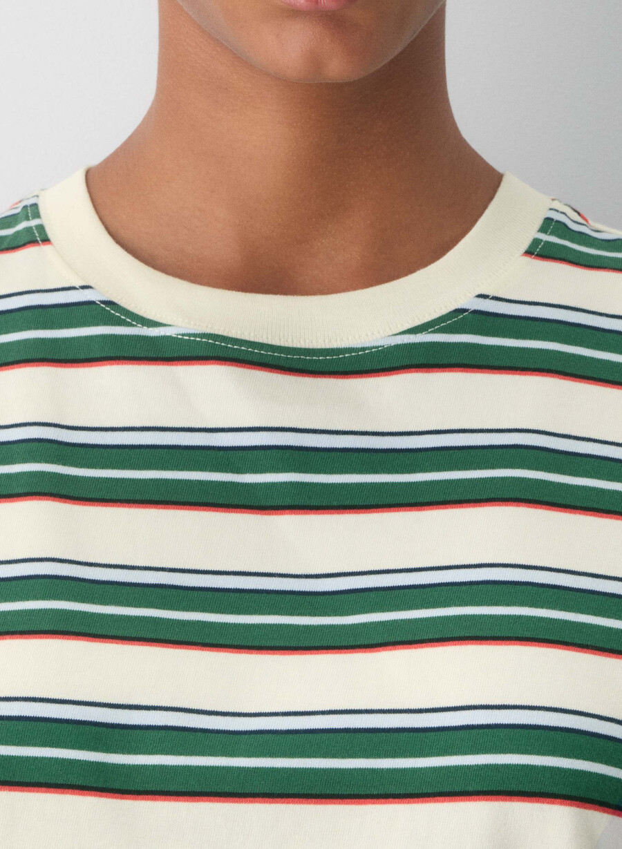 cottonwhisk emma t-shirt lt bjÖrknorigrÖn