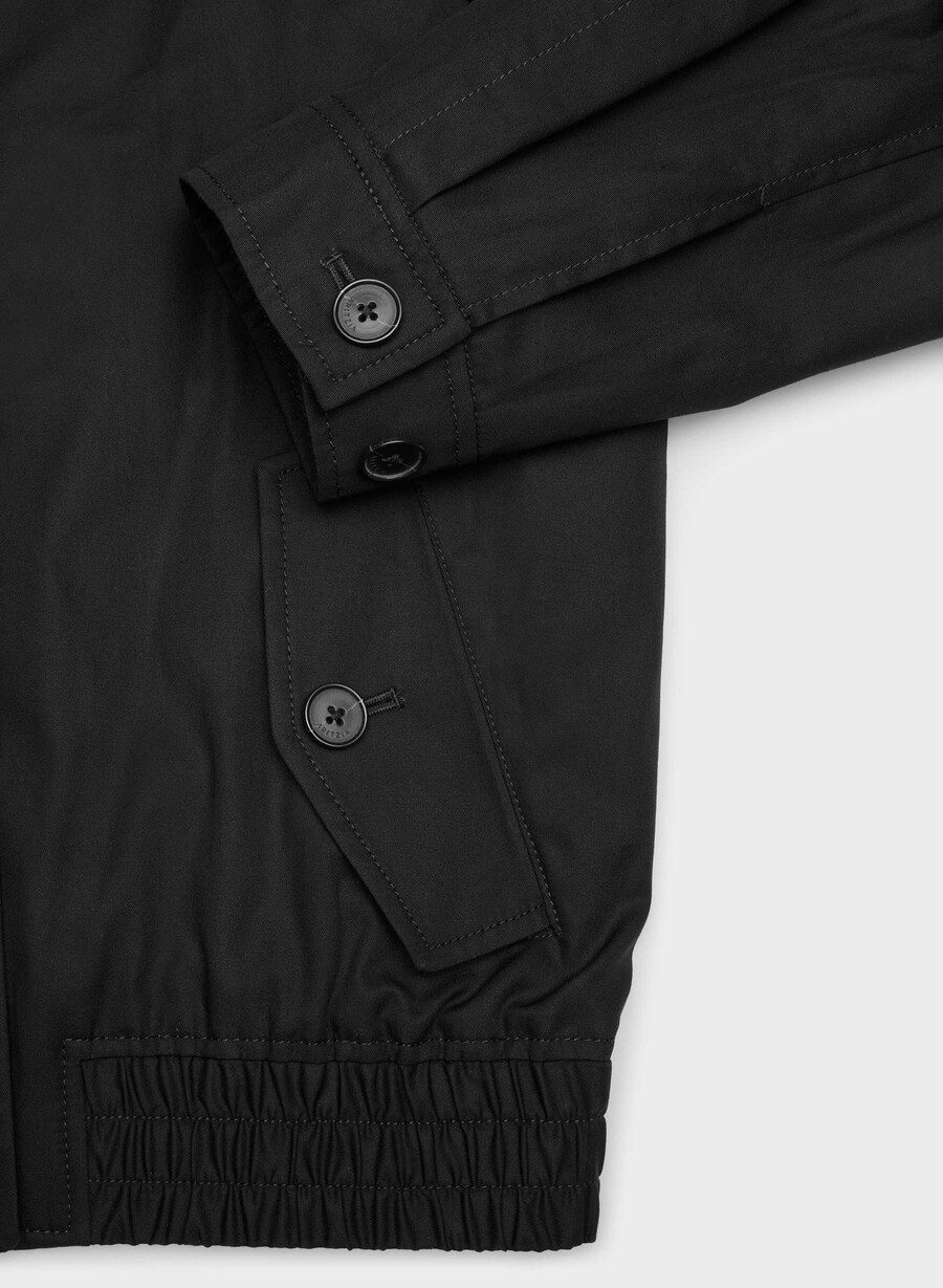 arno-jackan - city twill svart