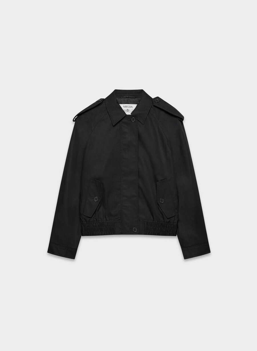 arno-jackan - city twill svart