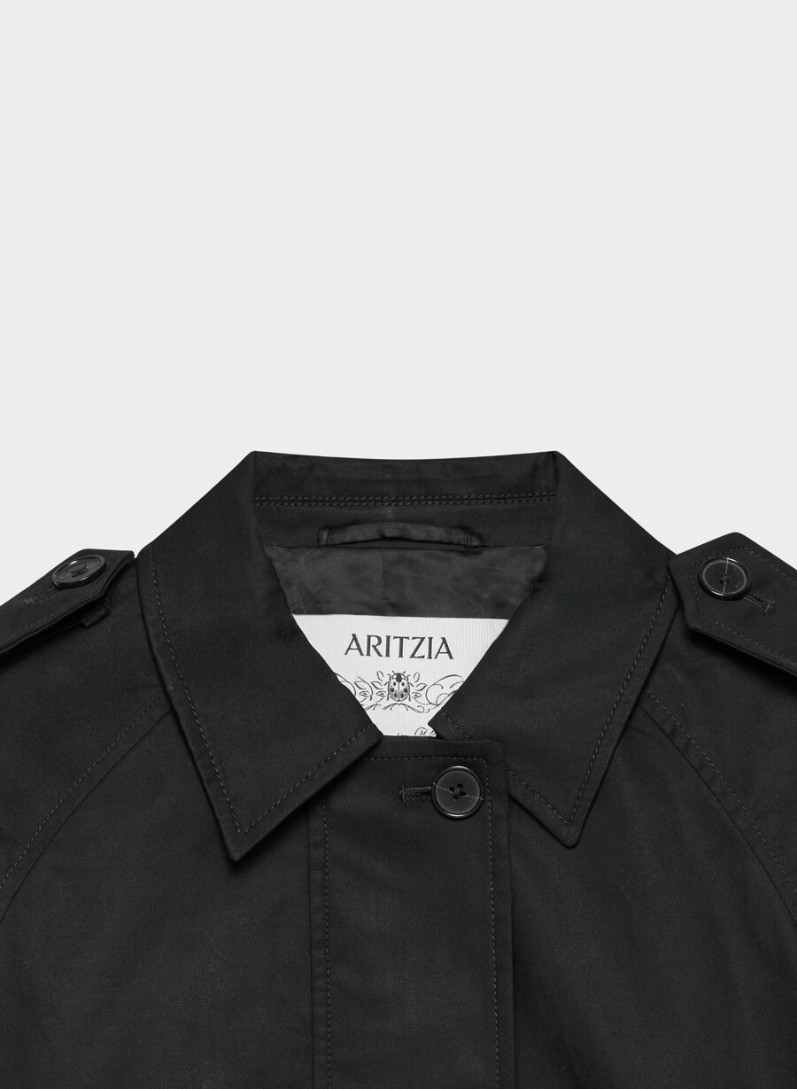 arno-jackan - city twill svart