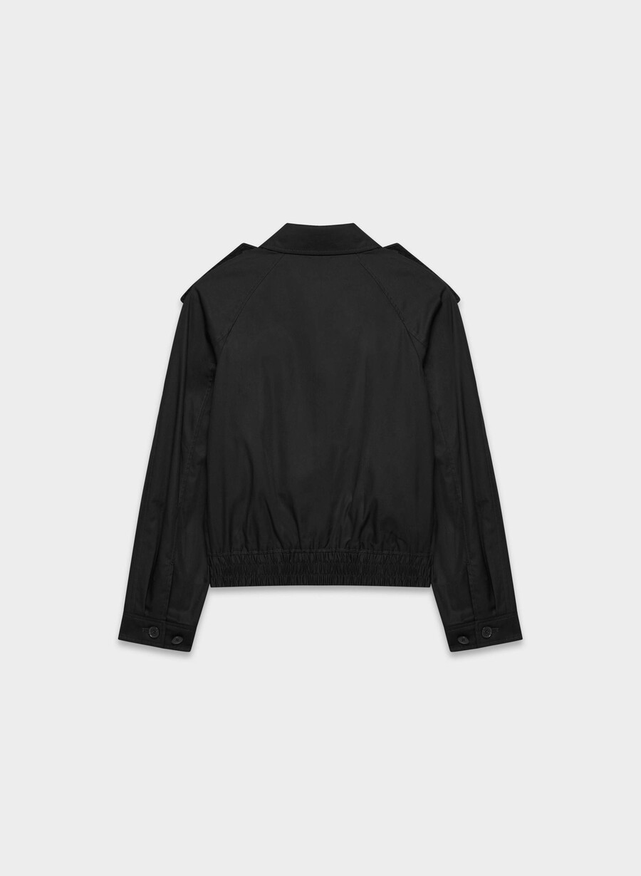 arno-jackan - city twill svart