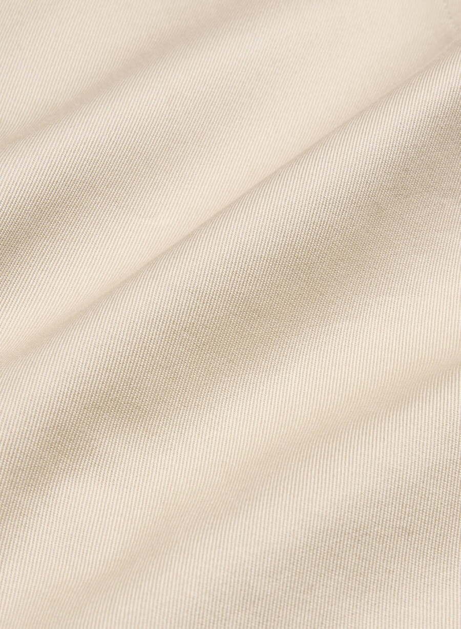 davis trench coat - rich twill marcona beige