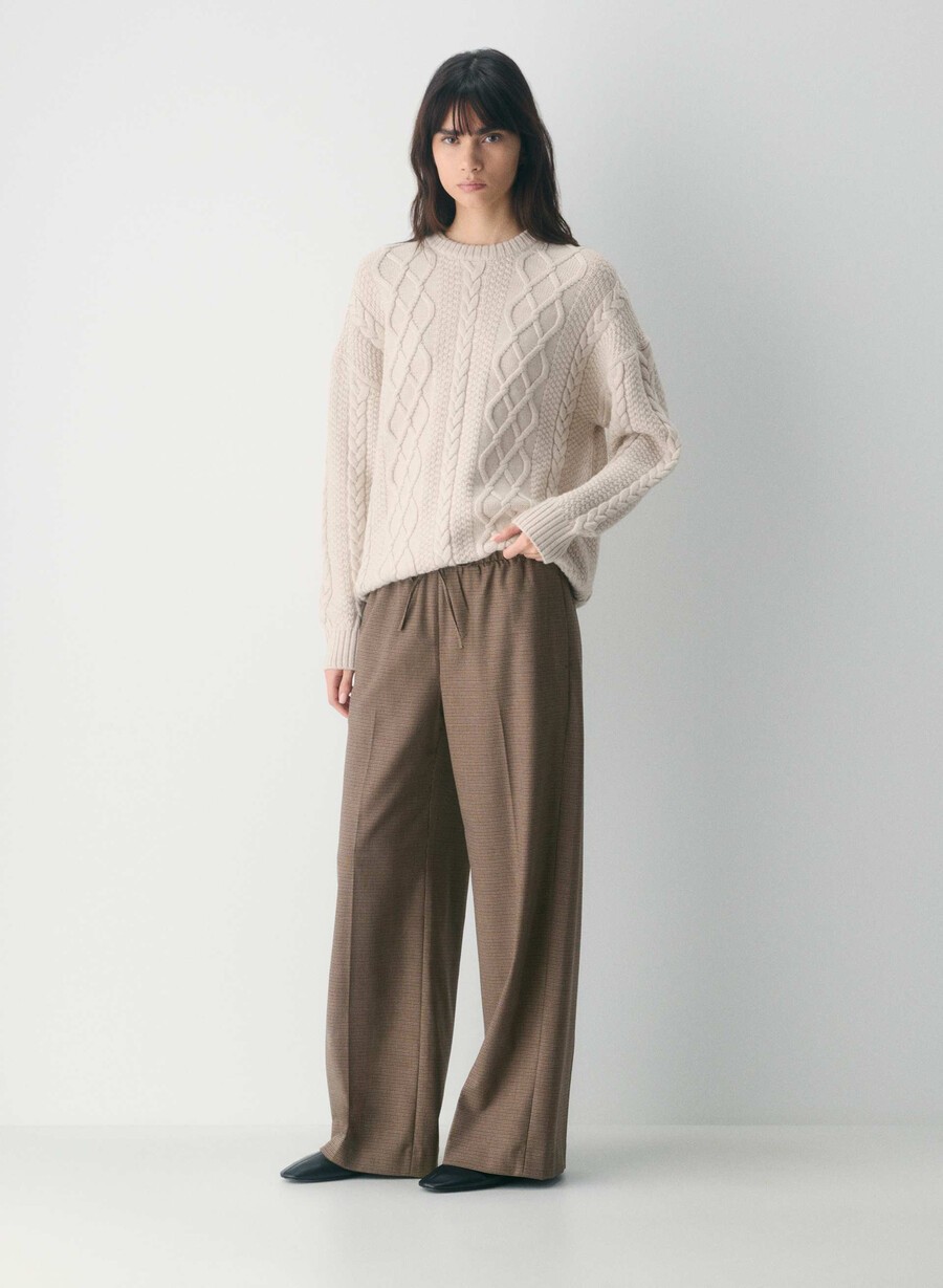 the lodge pant - raffinerad orl rutigt rm brd br