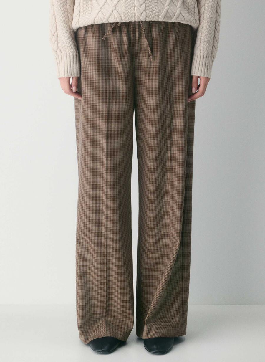 the lodge pant - raffinerad orl rutigt rm brd br