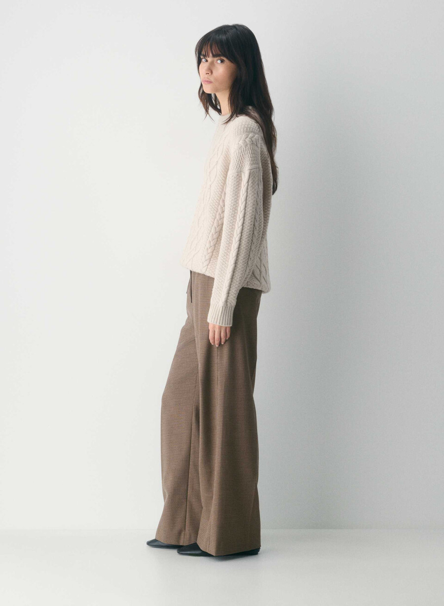 the lodge pant - raffinerad orl rutigt rm brd br