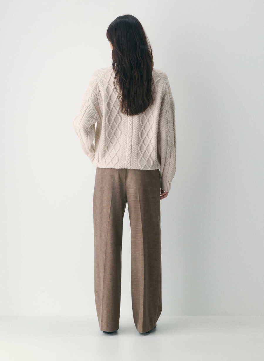 the lodge pant - raffinerad orl rutigt rm brd br