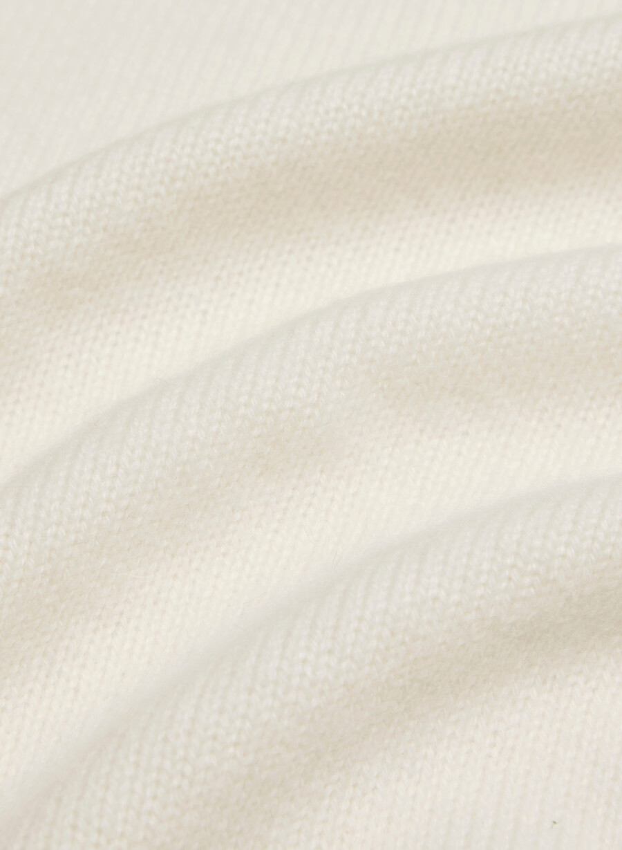 essential cashmere idyllic zip hoodie whisper whisper white