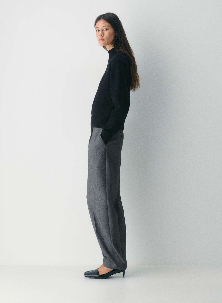 village mockneck svart