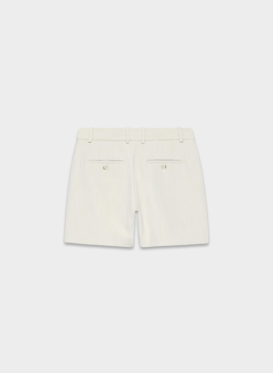 new agency mid-thigh shorts ljungfärgade matte pearl