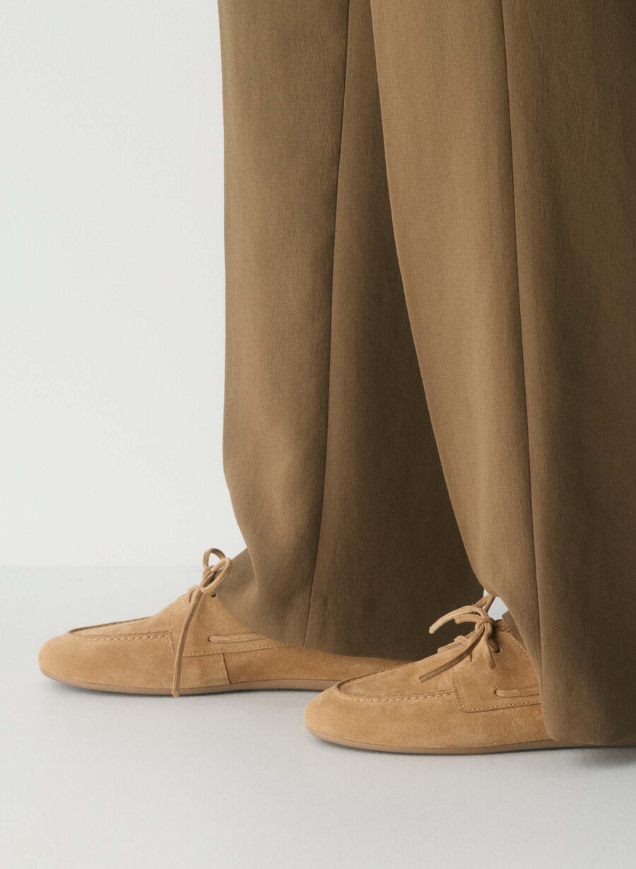 sperry x aritzia slim boat shoe - mocka tan khaki