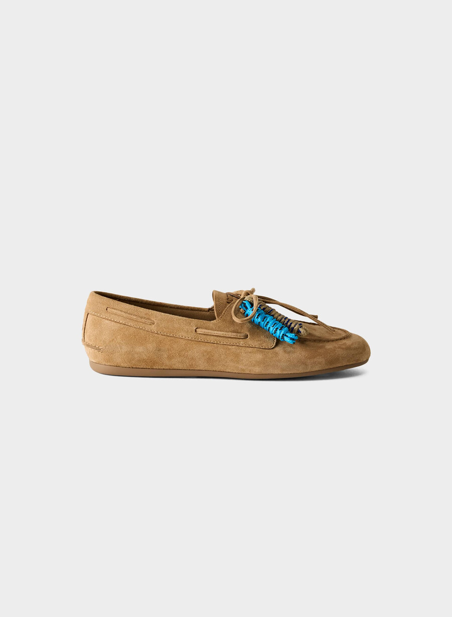sperry x aritzia slim boat shoe - mocka tan khaki