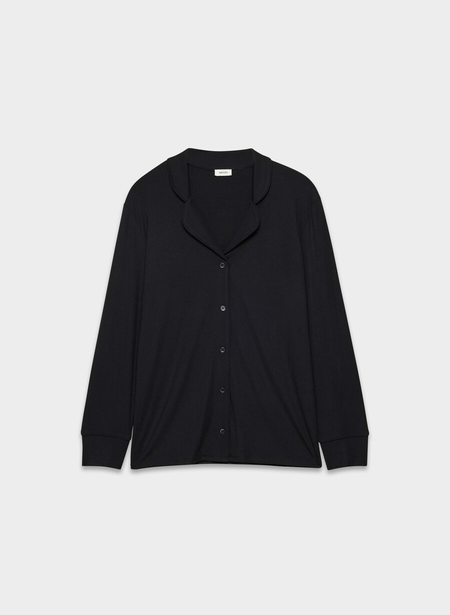 tomorrow pyjamas skjorta svart