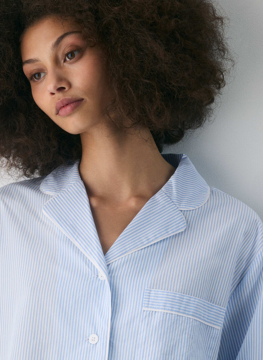 laze poplin pyjamasskjorta wlsn strÄng crfl svv