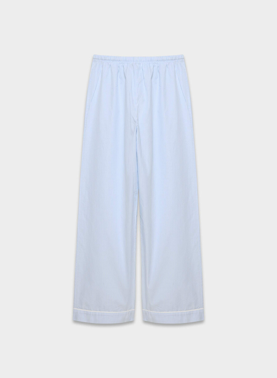 laze poplin pyjamasbyxa shlb strip cr bbt