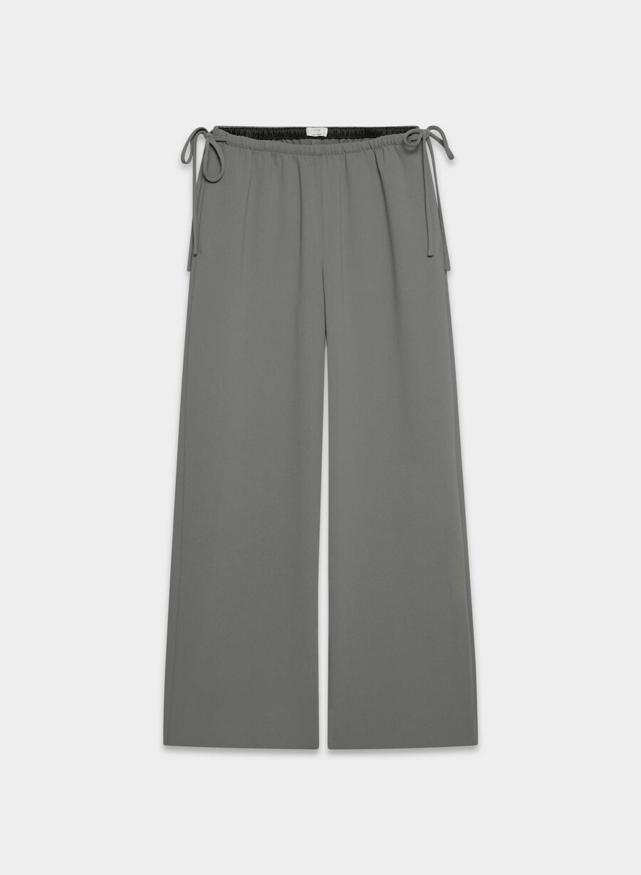 artisan pant - crepette mÖrkgrÅ
