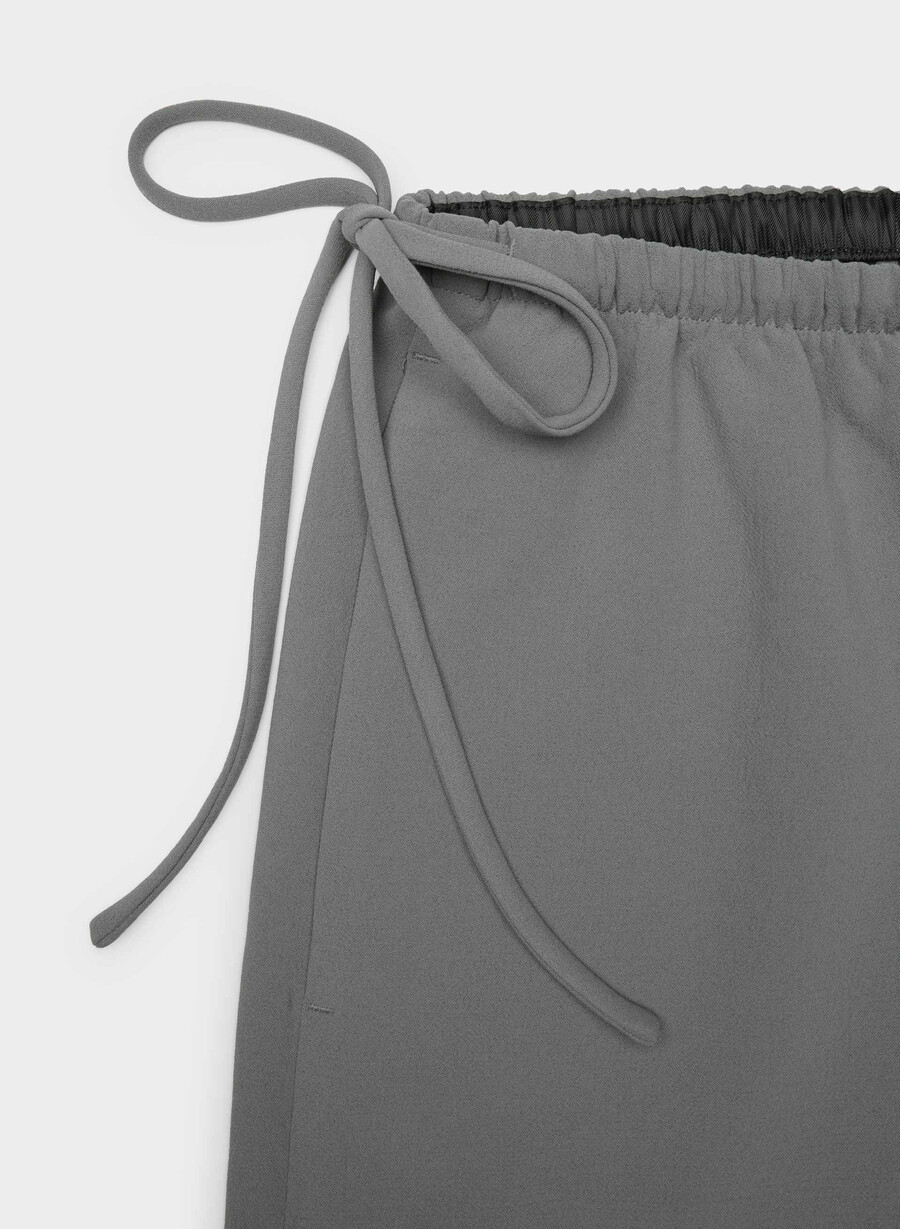 artisan pant - crepette mÖrkgrÅ