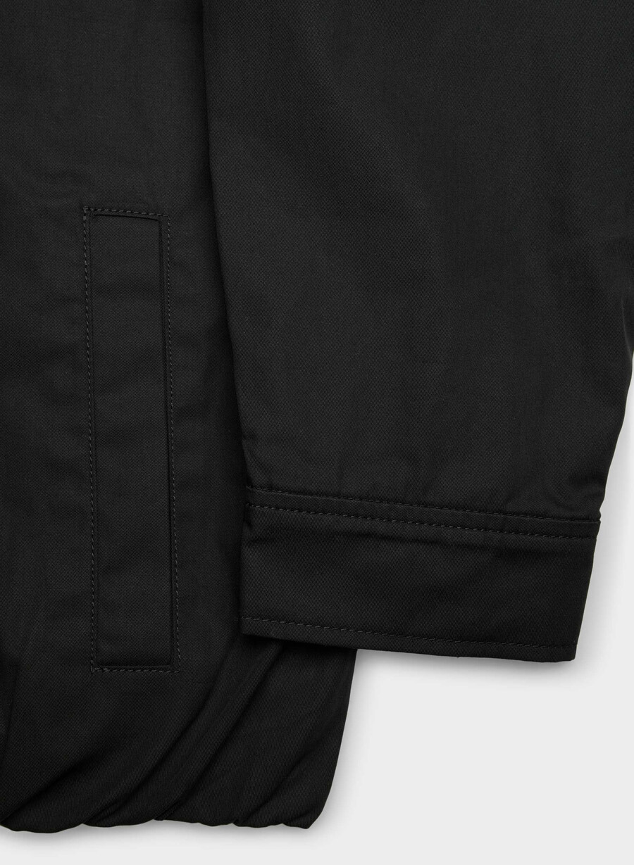 geneva-jackan - city twill svart